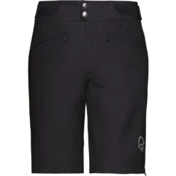 Norrona Pantalones Cortos Mujer - Fjørå Flex1 Lightweight - Caviar