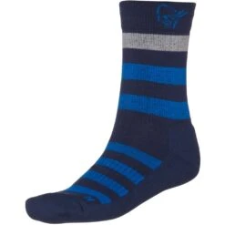 Norrona Calcetines - Falketind Mid Weight Merino - Indigo Night