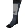 Norrona Calcetines Largos - Lofoten Mid Weight Merino - Cool Black