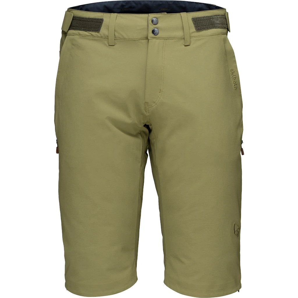 Norrona Pantalones Cortos Hombre - Skibotn Flex1 - Olive Drab 1 Norrona Pantalones Cortos Hombre - Skibotn Flex1 - Olive Drab