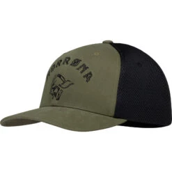 Norrona Gorra - /29 3D Mesh Flexfit - Olive Night/Caviar
