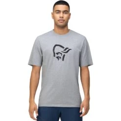 Norrona Camiseta Hombre - /29 Cotton Material Viking - Grey Melange