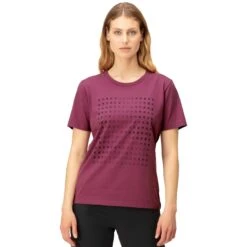Norrona Camiseta Mujer - /29 Cotton Matrix - Violet Quartz