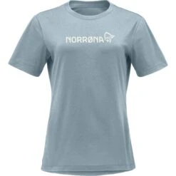 Norrona Camiseta Mujer - /29 Cotton Norrøna Viking - Tourmaline