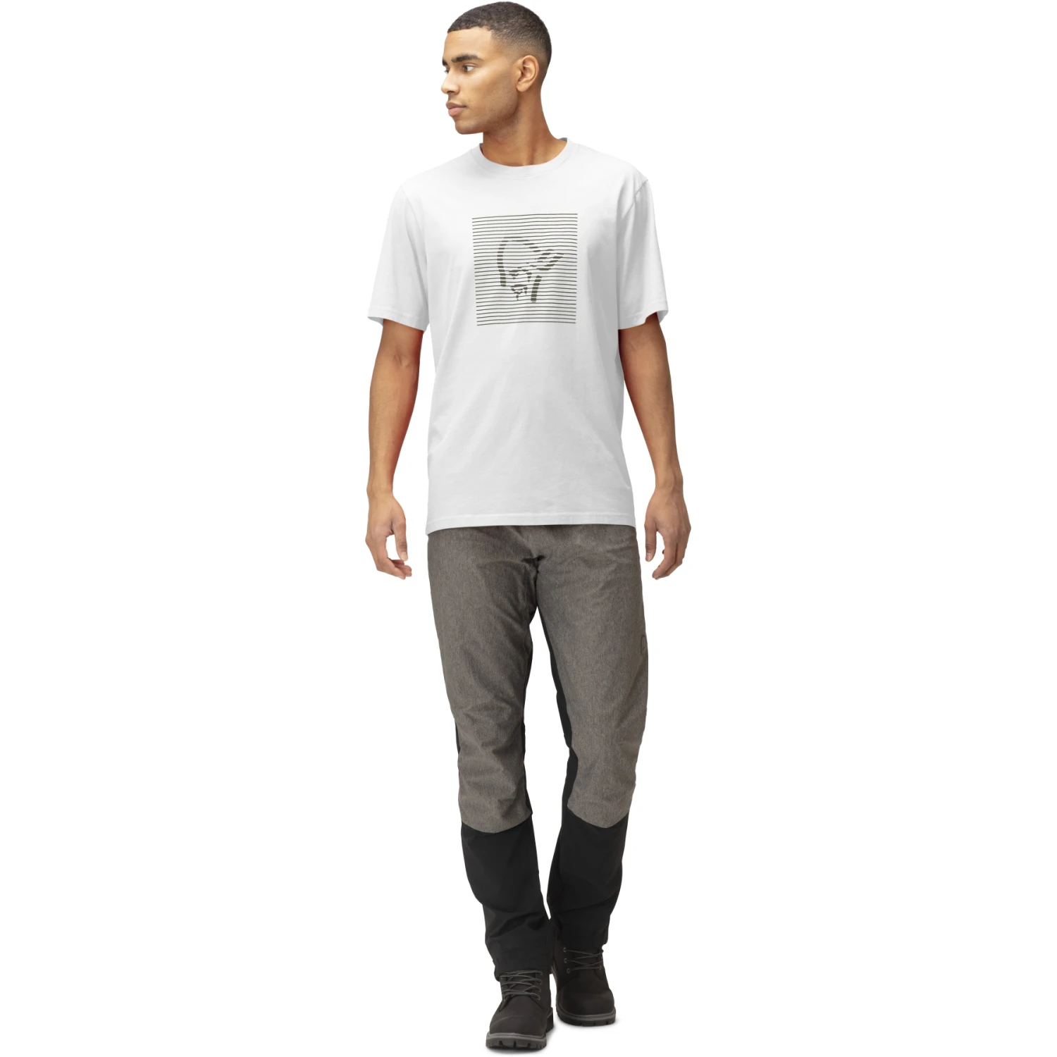 Norrona Camiseta Hombre - /29 Cotton Shutter Viking - Pure White 2 Norrona Camiseta Hombre - /29 Cotton Shutter Viking - Pure White - Imagen 2