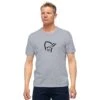 Norrona Camiseta Hombre - /29 Cotton Viking - Grey Melange/Caviar