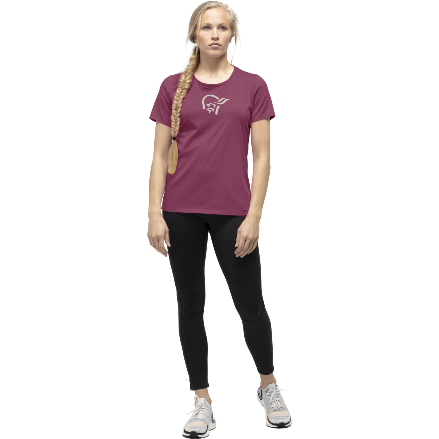 Norrona Camiseta Mujer - /29 Cotton Viking - Violet Quartz 4 Norrona Camiseta Mujer - /29 Cotton Viking - Violet Quartz - Imagen 4