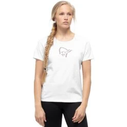 Norrona Camiseta Mujer - /29 Cotton Viking - White