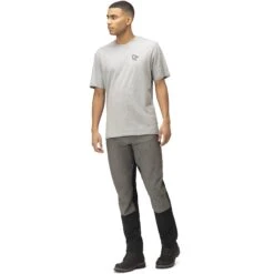 Norrona Camiseta Hombre - /29 Cotton Vikinghead Embroidery - Grey Melange 8 Norrona Camiseta Hombre - /29 Cotton Vikinghead Embroidery - Grey Melange -Norrona norrona 29 cotton vikinghead embroidery t shirt men grey melange 3 1344734