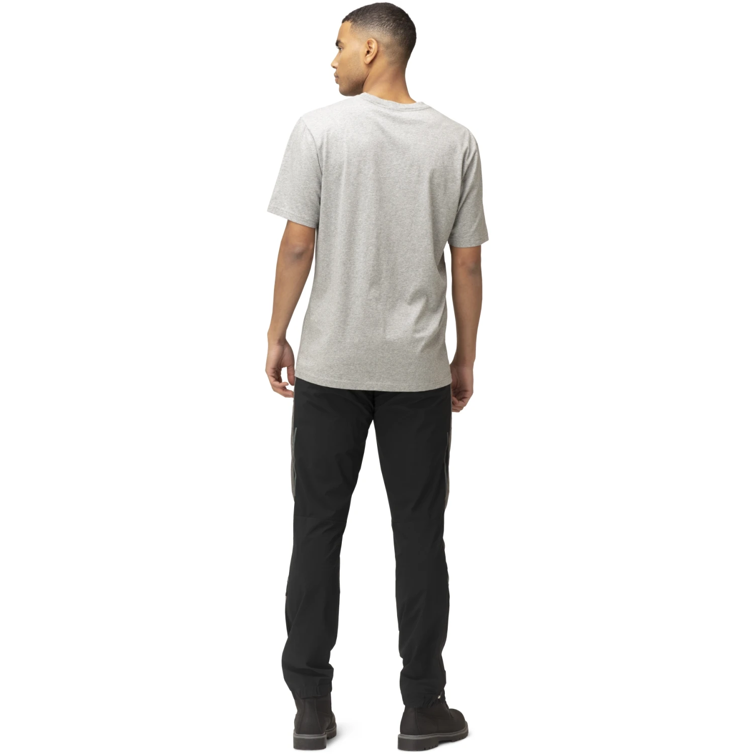 Norrona Camiseta Hombre - /29 Cotton Vikinghead Embroidery - Grey Melange 5 Norrona Camiseta Hombre - /29 Cotton Vikinghead Embroidery - Grey Melange - Imagen 5