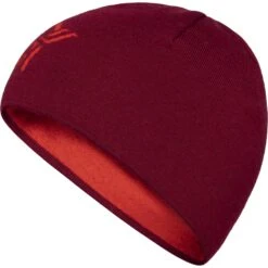 Norrona Gorro - /29 Light MerinoUll Logo - Rhubarb Melange