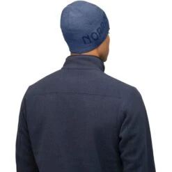 Norrona Gorro - /29 Light MerinoUll Logo - Vintage Indigo Melange 5 Norrona Gorro - /29 Light MerinoUll Logo - Vintage Indigo Melange -Norrona norrona 29 light merinoull logo beanie vintage indigo melange model 2 1519381