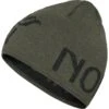 Norrona Gorro - /29 MerinoUll Logo - Olive Night Melange
