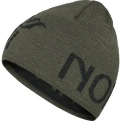 Norrona Gorro - /29 MerinoUll Logo - Olive Night Melange