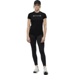 Norrona Camiseta Mujer - Bitihorn Tech - Caviar -Norrona norrona bitihorn tech t shirt women caviar 3 902815