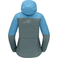 Norrona Chaqueta Mujer - Falketind Aero60 Hood - Aquarius/North Atlantic -Norrona norrona falketind aero60 hood women aquarius north atlantic 2 1123565