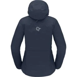 Norrona Chaqueta Mujer - Falketind Aero60 Hood - Indigo Night -Norrona norrona falketind aero60 hood women indigo night 2 1123568