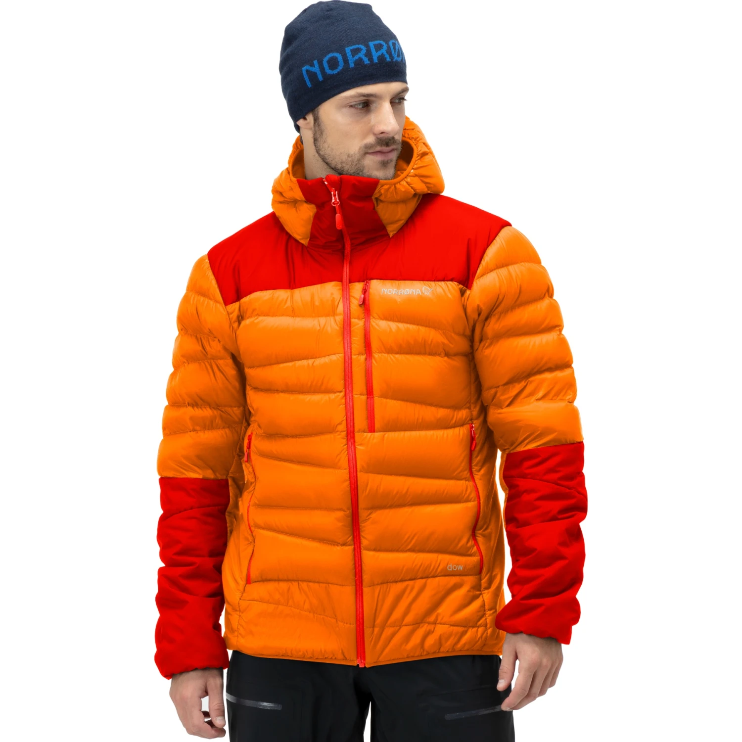 Norrona Plumífero Chaqueta Hombre - Falketind Down750 Hood - Orange Popsicle/Arednalin 1 Norrona Plumífero Chaqueta Hombre - Falketind Down750 Hood - Orange Popsicle/Arednalin