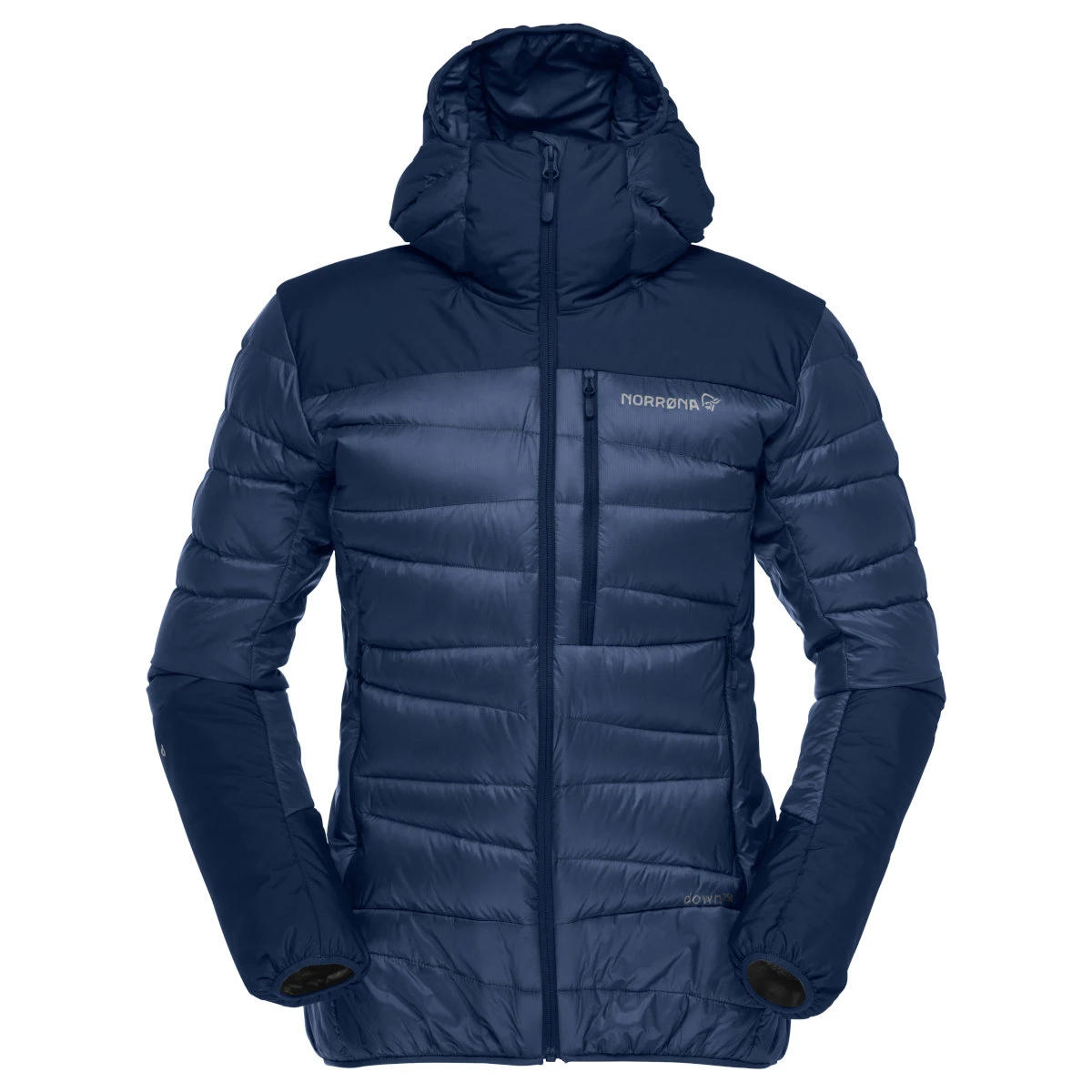 Norrona Plumífero Chaqueta Mujer - Falketind Down750 Hood - Indigo Night 2 Norrona Plumífero Chaqueta Mujer - Falketind Down750 Hood - Indigo Night - Imagen 2