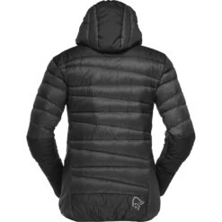 Norrona Plumífero Chaqueta Mujer - Falketind Down750 Hood - Caviar -Norrona norrona falketind down750 hood jacket women caviar 2 902999