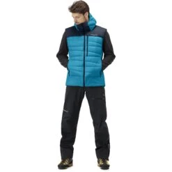 Norrona Chaleco Plumas Hombre - Falketind Down750 - Hawaiian Surf/Indigo Night -Norrona norrona falketind down750 vest men hawaiian surf indigo night 3 1025122