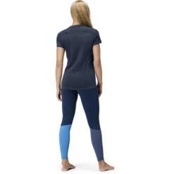 Norrona Camiseta Mujer - Falketind Equaliser Merino - Indigo Night -Norrona norrona falketind equaliser merino t shirt women indigo night 3 1460806
