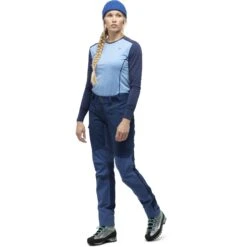 Norrona Pantalones Mujer - Falketind Flex1 Heavy Duty - Indigo Night -Norrona norrona falketind flex1 heavy duty pants women indigo night 2 1461079