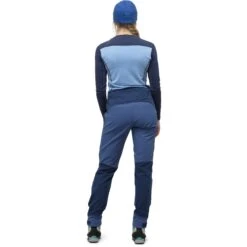 Norrona Pantalones Mujer - Falketind Flex1 Heavy Duty - Indigo Night -Norrona norrona falketind flex1 heavy duty pants women indigo night 3 1461080