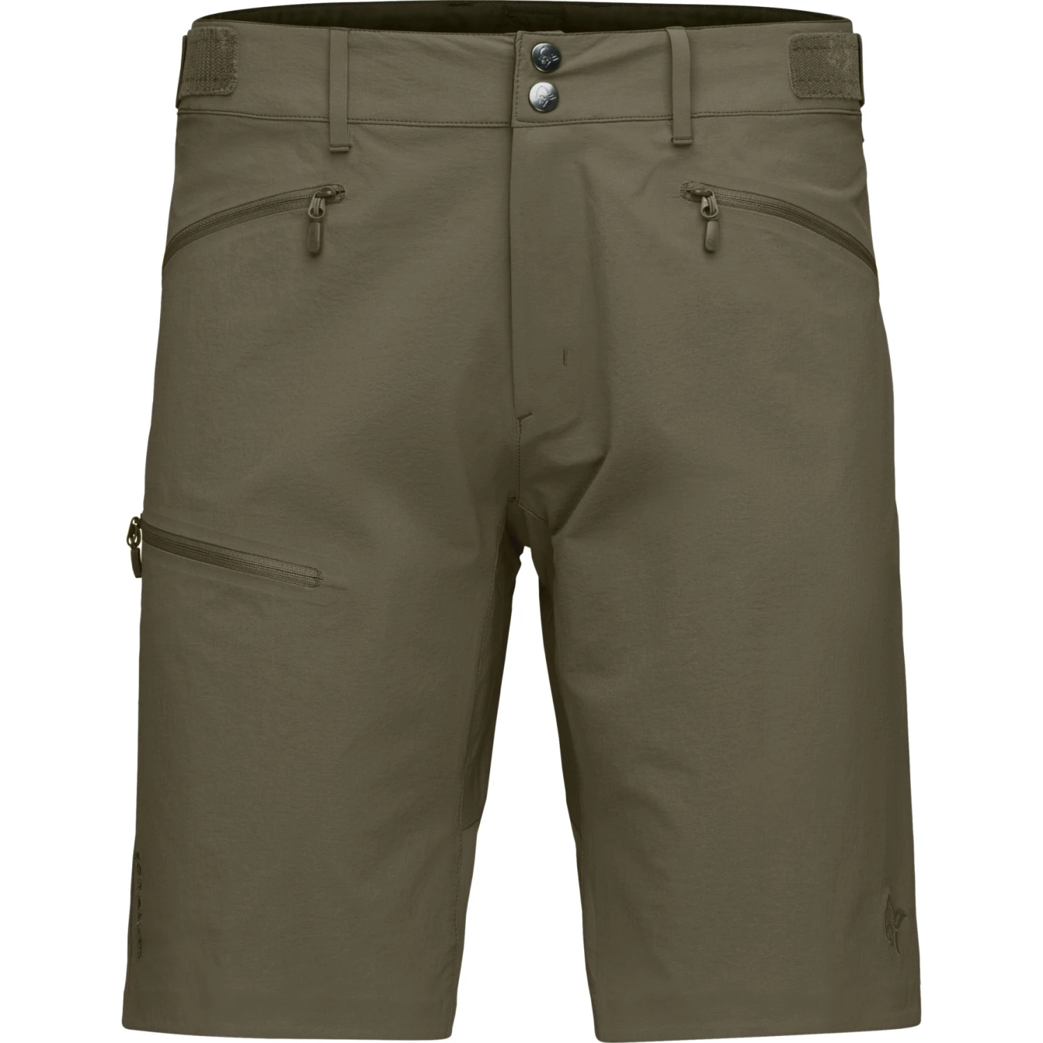 Norrona Pantalones Cortos Hombre - Falketind Flex1 - Olive Night 2 Norrona Pantalones Cortos Hombre - Falketind Flex1 - Olive Night - Imagen 2