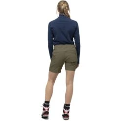 Norrona Pantalones Cortos Mujer - Falketind Flex1 - Olive Night 9 Norrona Pantalones Cortos Mujer - Falketind Flex1 - Olive Night -Norrona norrona falketind flex1 shorts women olive night model 2 1399452
