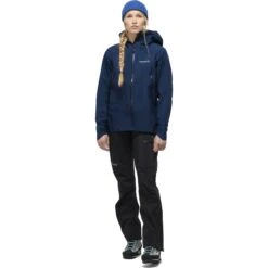 Norrona Chaqueta Mujer - Falketind Gore-Tex - Indigo Night -Norrona norrona falketind gore tex jacket women indigo night 2 1025315