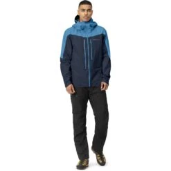 Norrona Chaqueta Hombre - Falketind Gore-Tex Paclite - Hawaiian Surf/Indigo Night 8 Norrona Chaqueta Hombre - Falketind Gore-Tex Paclite - Hawaiian Surf/Indigo Night -Norrona norrona falketind gore tex paclite jacket men hawaiian surf indigo night 2 1461655