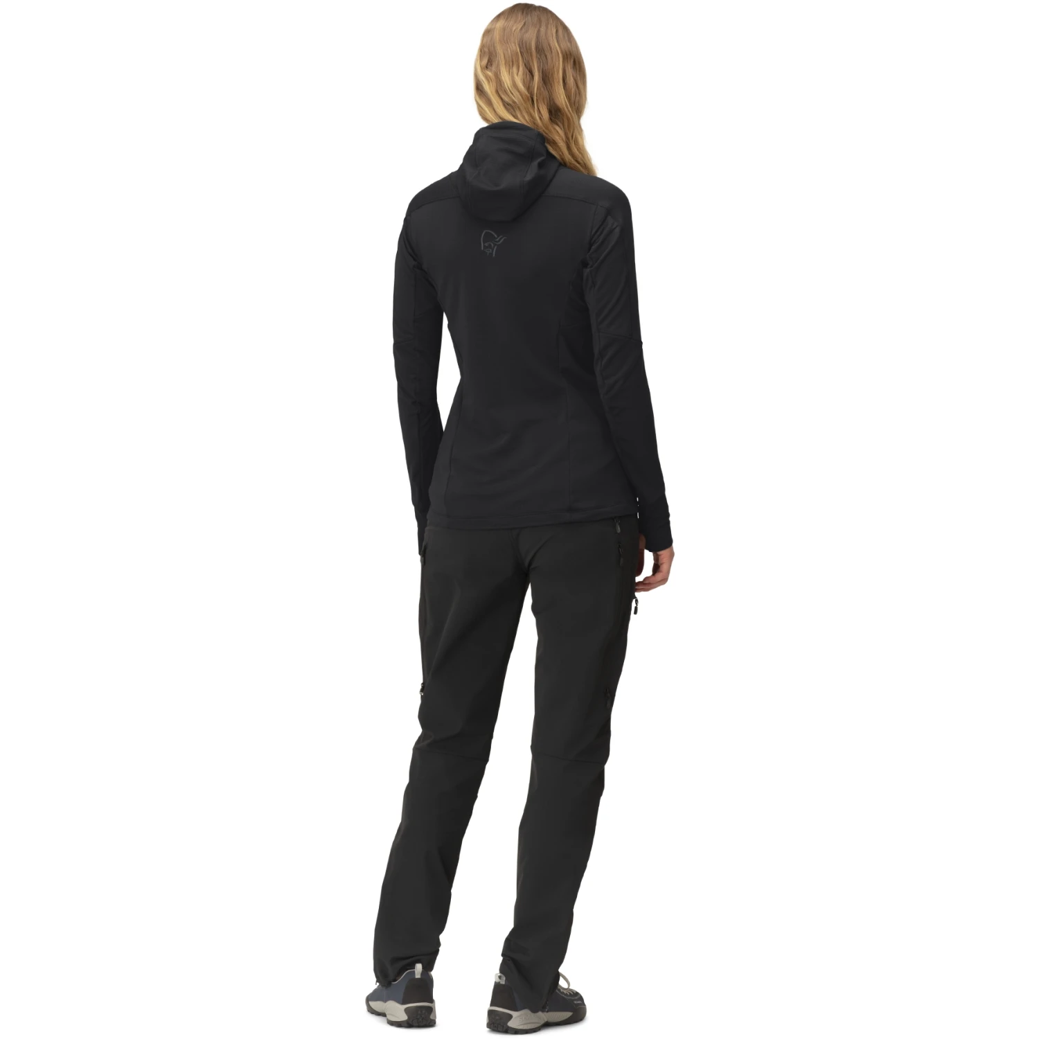 Norrona Chaqueta Mujer - Falketind Power Grid Hood - Caviar 5 Norrona Chaqueta Mujer - Falketind Power Grid Hood - Caviar - Imagen 5