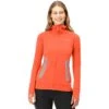 Norrona Chaqueta Mujer - Falketind Power Grid Hood - Orange Alert