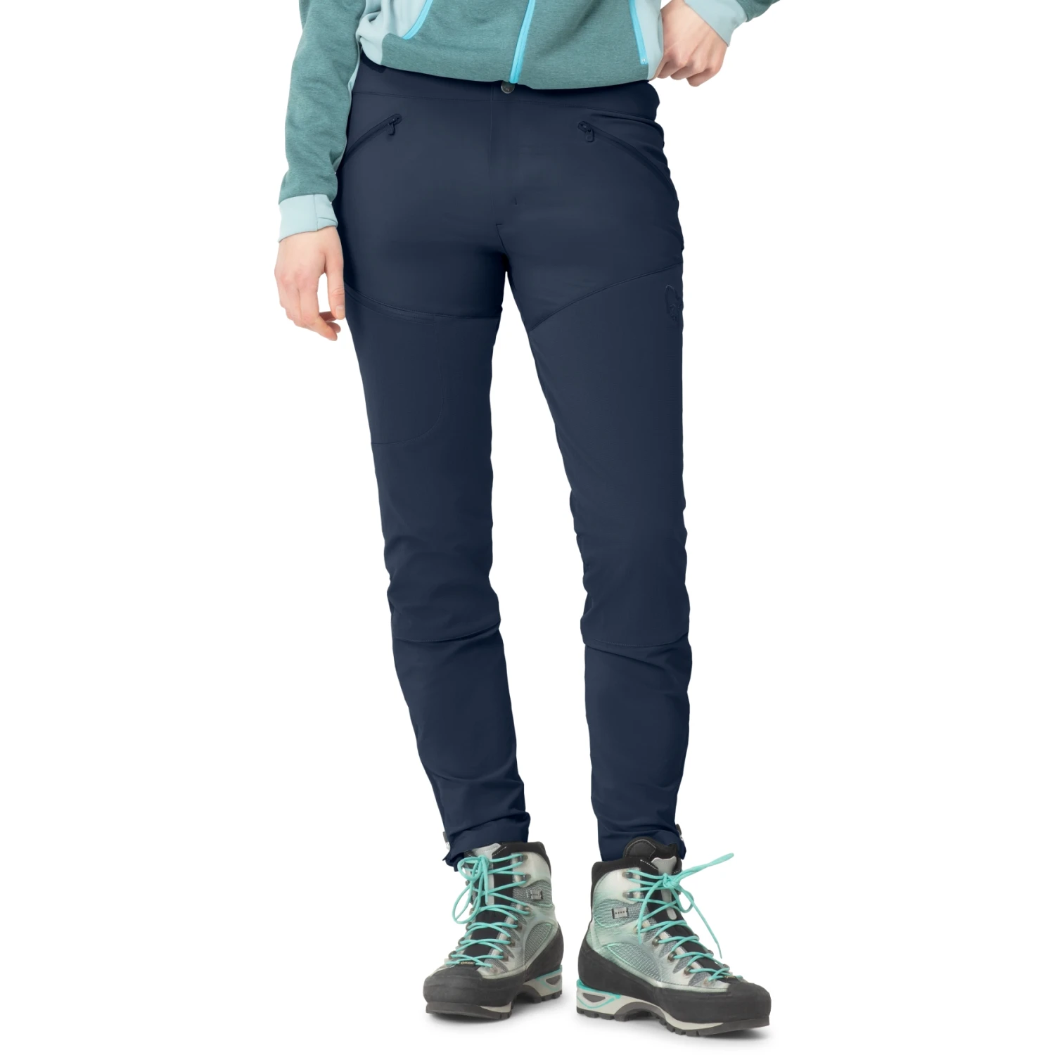 Norrona Pantalones Mujer - Falketind Rugged Slim - Indigo Night 1 Norrona Pantalones Mujer - Falketind Rugged Slim - Indigo Night