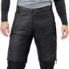 Norrona Pantalones Cortos Térmicos Hombre - Falketind Thermo40 - Caviar/Drizzle