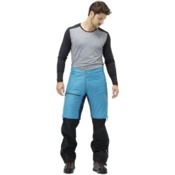 Norrona Pantalones Cortos Térmicos Hombre - Falketind Thermo40 - Hawaiian Surf/Indigo Night -Norrona norrona falketind thermo40 shorts men hawaiian surf indigo night 3 1025421