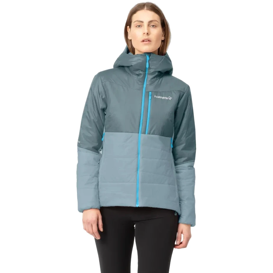 Norrona Chaqueta Mujer - Falketind Thermo60 Hood - North Atlantic/Tourmaline 1 Norrona Chaqueta Mujer - Falketind Thermo60 Hood - North Atlantic/Tourmaline