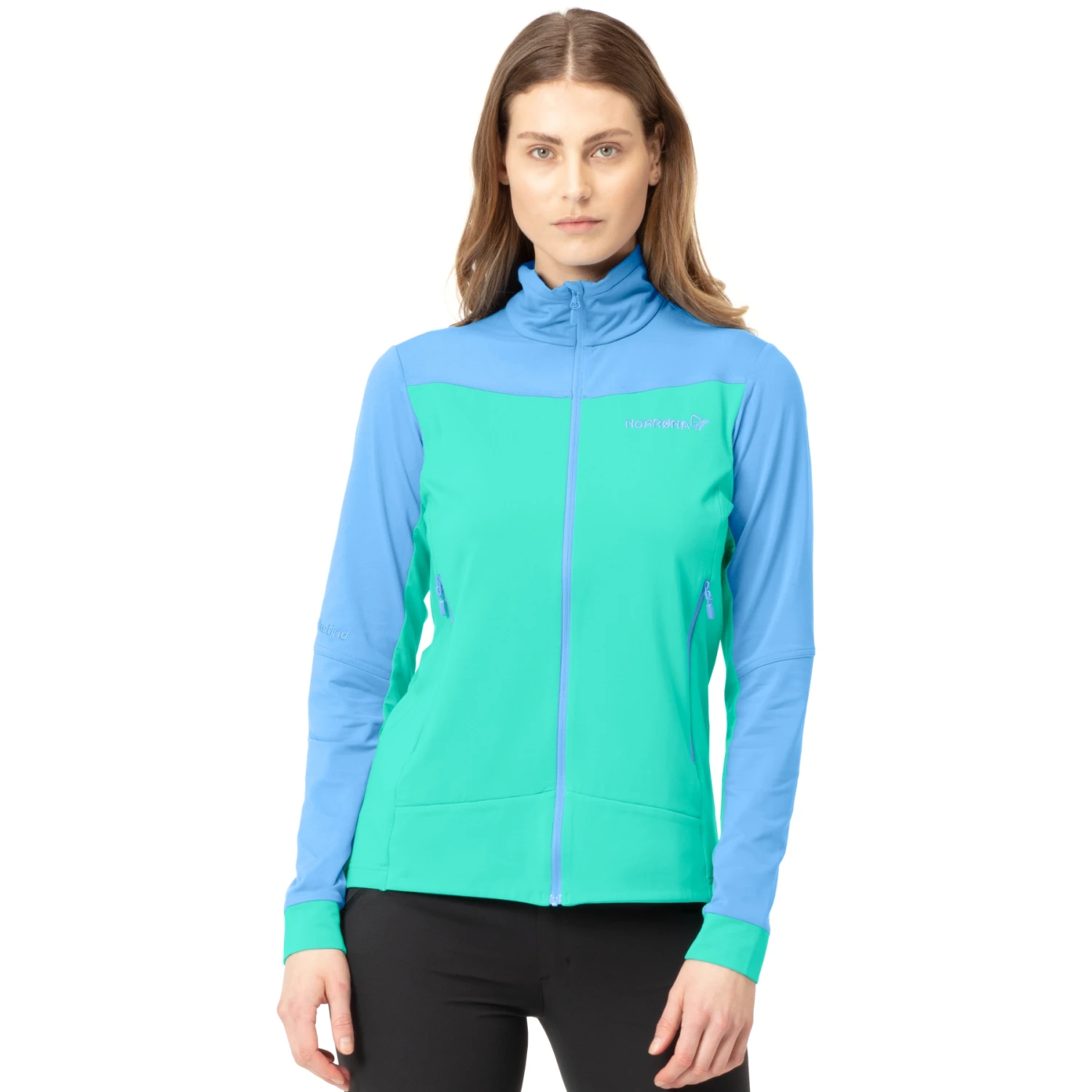 Norrona Chaqueta Mujer - Falketind Warm1 Stretch - Arcadia/Campanula 1 Norrona Chaqueta Mujer - Falketind Warm1 Stretch - Arcadia/Campanula