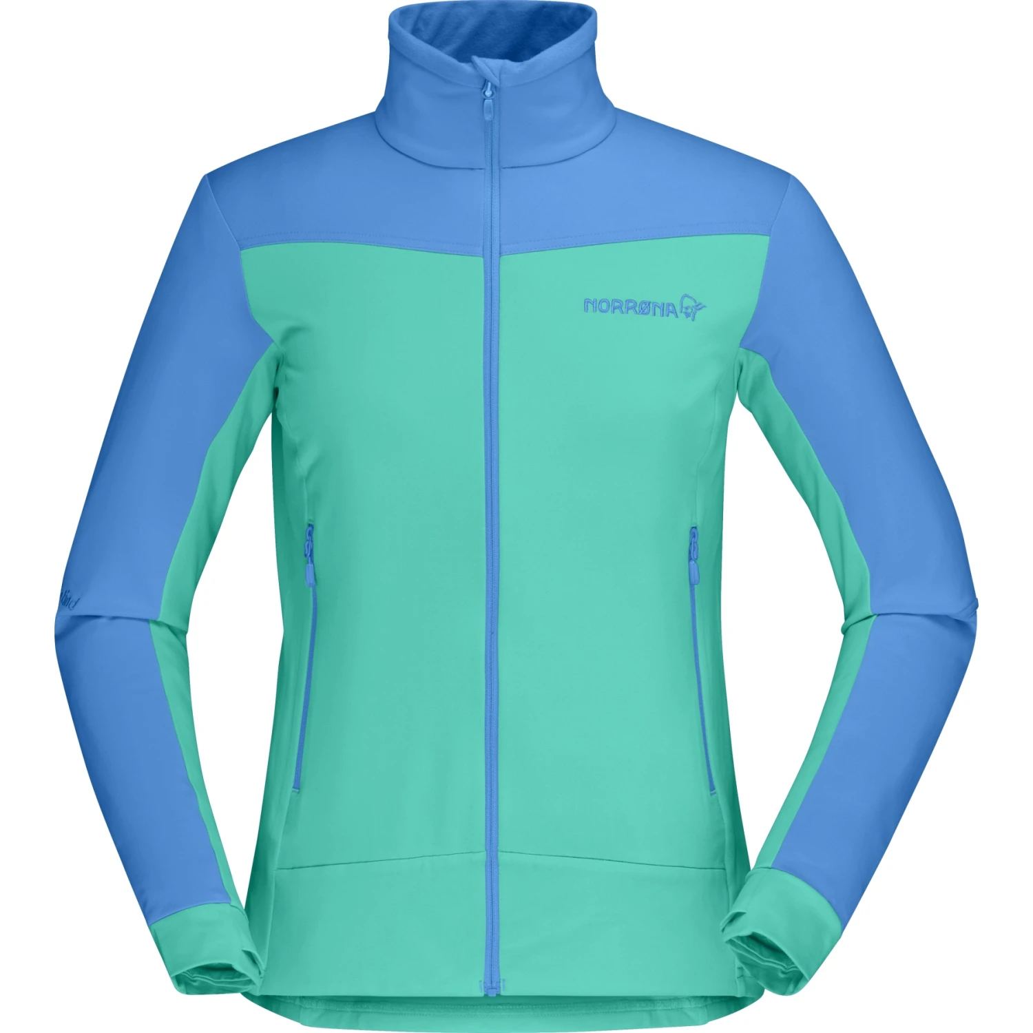 Norrona Chaqueta Mujer - Falketind Warm1 Stretch - Arcadia/Campanula 2 Norrona Chaqueta Mujer - Falketind Warm1 Stretch - Arcadia/Campanula - Imagen 2