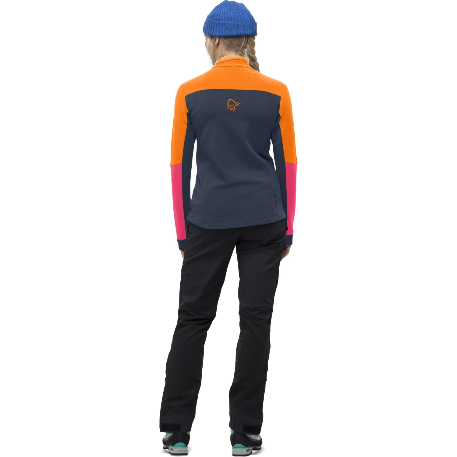 Norrona Chaqueta Mujer - Falketind Warmwool2 Stretch - Orange Popsicle/Honeysuckle 5 Norrona Chaqueta Mujer - Falketind Warmwool2 Stretch - Orange Popsicle/Honeysuckle - Imagen 5