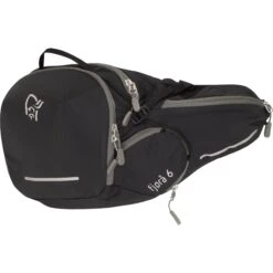 Norrona -Norrona norrona fjora econyl195 6l hip pack caviar 2 1341998