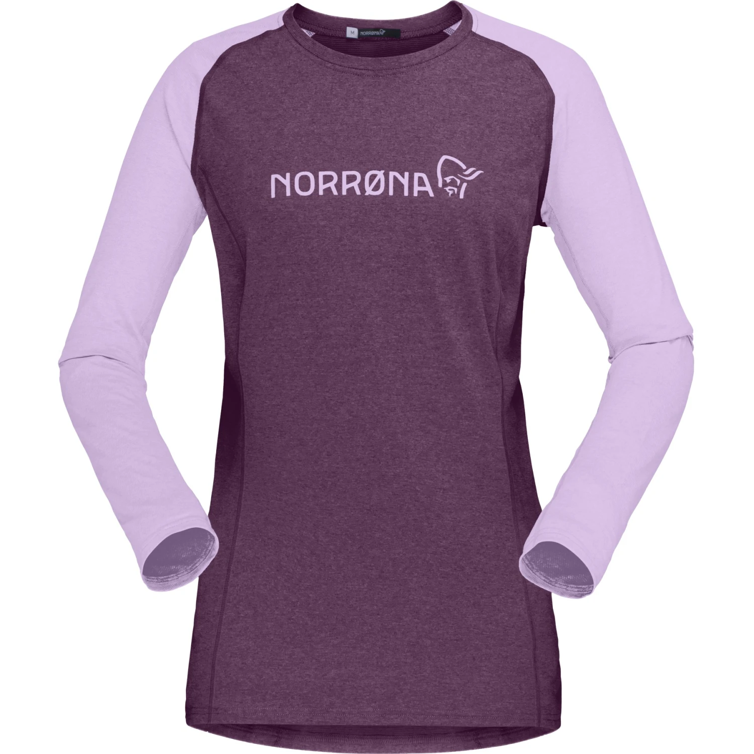 Norrona Camiseta De Manga Larga Mujer - Fjørå Equaliser Lightweight - Dark Purple/Violet Tulle 2 Norrona Camiseta De Manga Larga Mujer - Fjørå Equaliser Lightweight - Dark Purple/Violet Tulle - Imagen 2