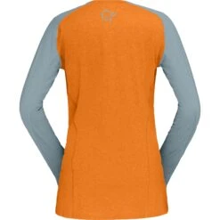 Norrona Camiseta De Manga Larga Mujer - Fjørå Equaliser Lightweight - Orange Popsicle/Tourmaline 7 Norrona Camiseta De Manga Larga Mujer - Fjørå Equaliser Lightweight - Orange Popsicle/Tourmaline -Norrona norrona fjora equaliser lightweight long sleeve shirt women orange popsicle tourmaline 2 1126765