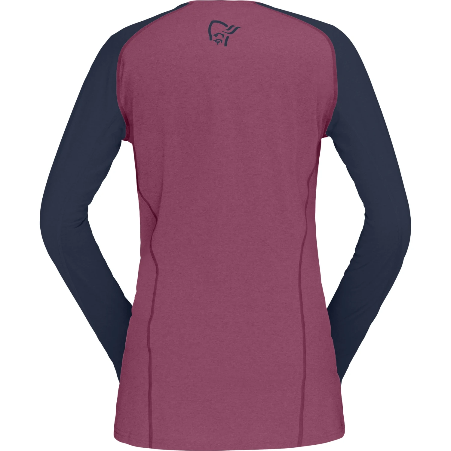 Norrona Camiseta De Manga Larga Mujer - Fjørå Equaliser Lightweight - Violet Quartz/Indigo Night 3 Norrona Camiseta De Manga Larga Mujer - Fjørå Equaliser Lightweight - Violet Quartz/Indigo Night - Imagen 3