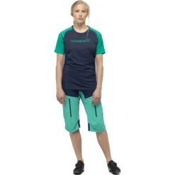 Norrona Camiseta Mujer - Fjørå Equaliser Lightweight - Arcadia/Indigo Night -Norrona norrona fjora equaliser lightweight t shirt women arcadia indigo night 3 903509