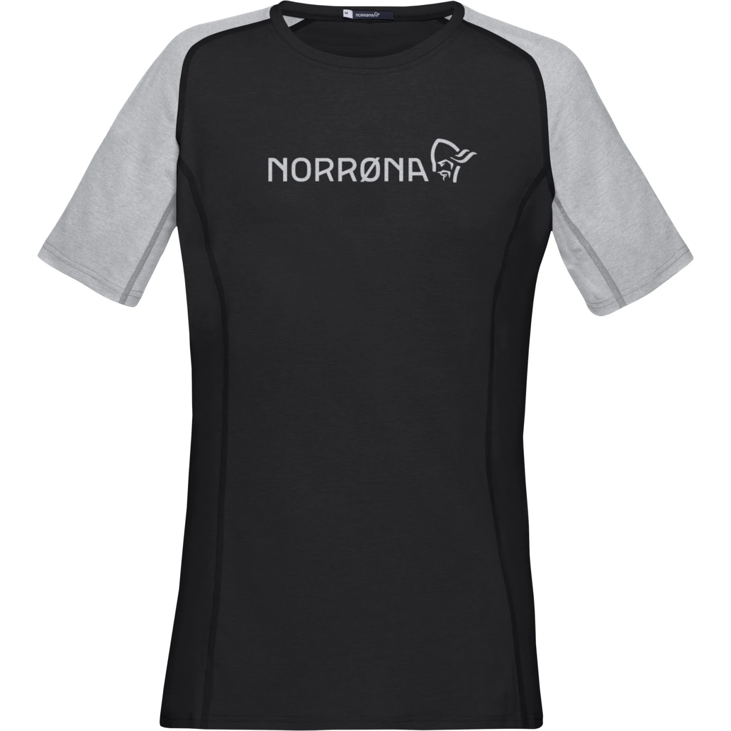 Norrona Camiseta Mujer - Fjørå Equaliser Lightweight - Caviar/Light Grey 2 Norrona Camiseta Mujer - Fjørå Equaliser Lightweight - Caviar/Light Grey - Imagen 2