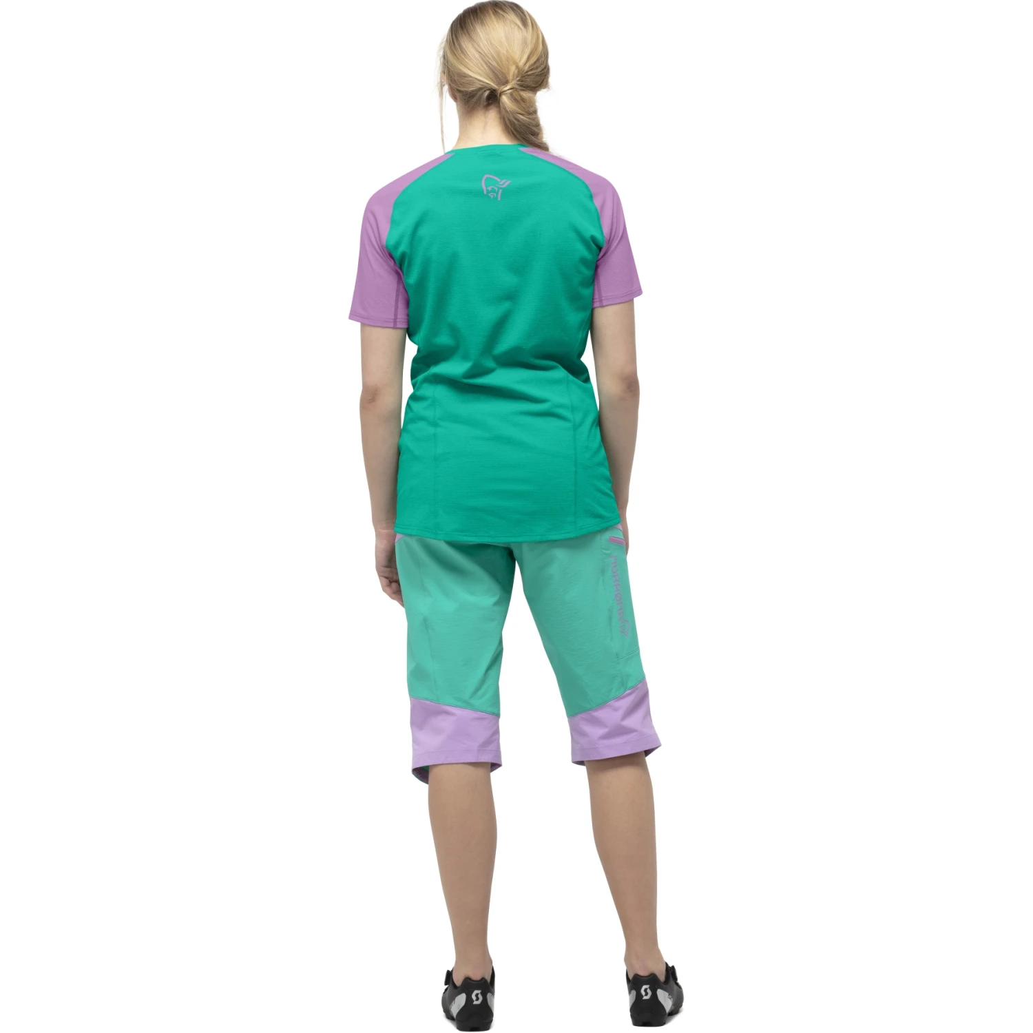 Norrona Camiseta Mujer - Fjørå Equaliser Lightweight - Violet Tuille/Arcadia 5 Norrona Camiseta Mujer - Fjørå Equaliser Lightweight - Violet Tuille/Arcadia - Imagen 5