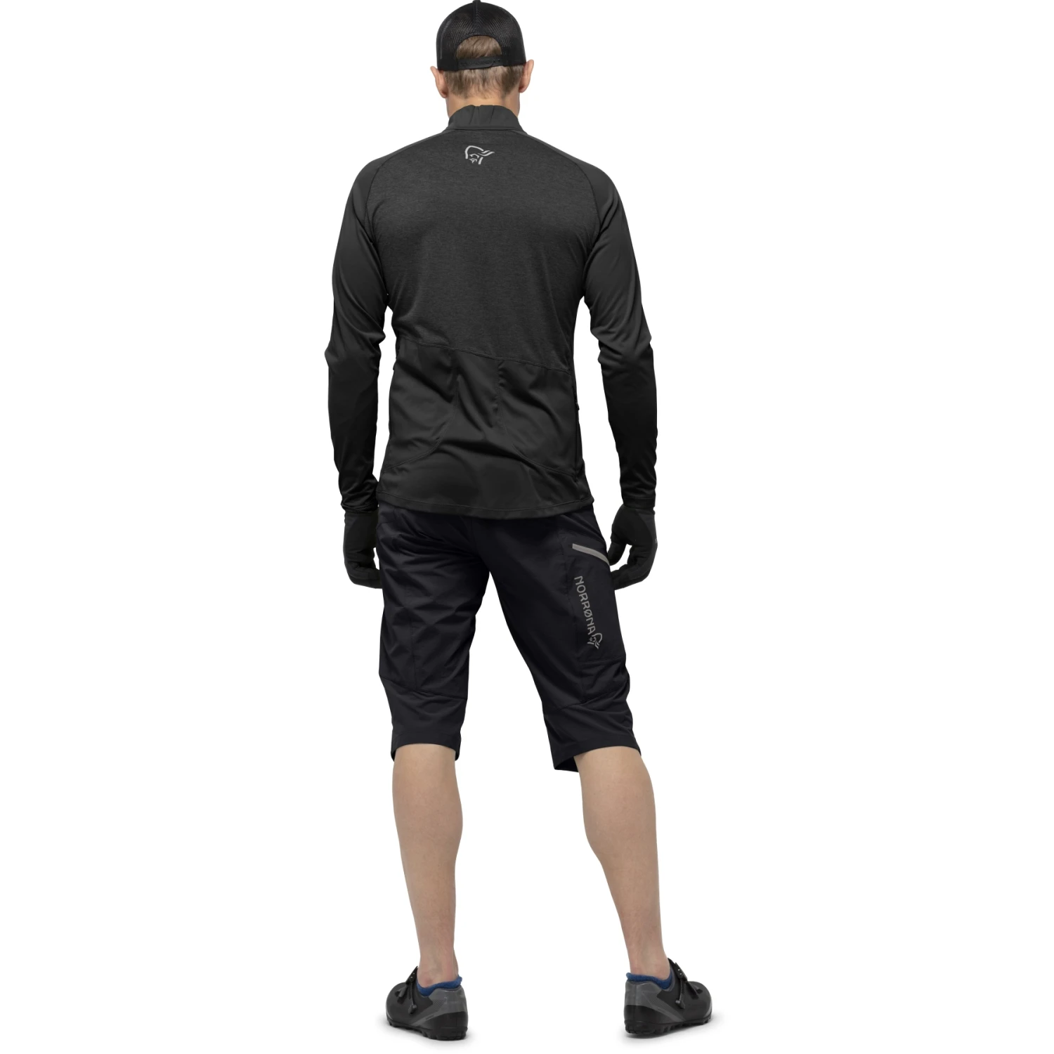 Norrona Camiseta De Manga Larga Hombre - Fjørå Equaliser Zip Top - Caviar 5 Norrona Camiseta De Manga Larga Hombre - Fjørå Equaliser Zip Top - Caviar - Imagen 5