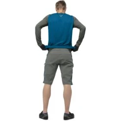 Norrona Pantalones Cortos Hombre - Fjørå Flex1 Heavy Duty - Castor Grey -Norrona norrona fjora flex1 heavy duty shorts men castor grey model 2 1399696